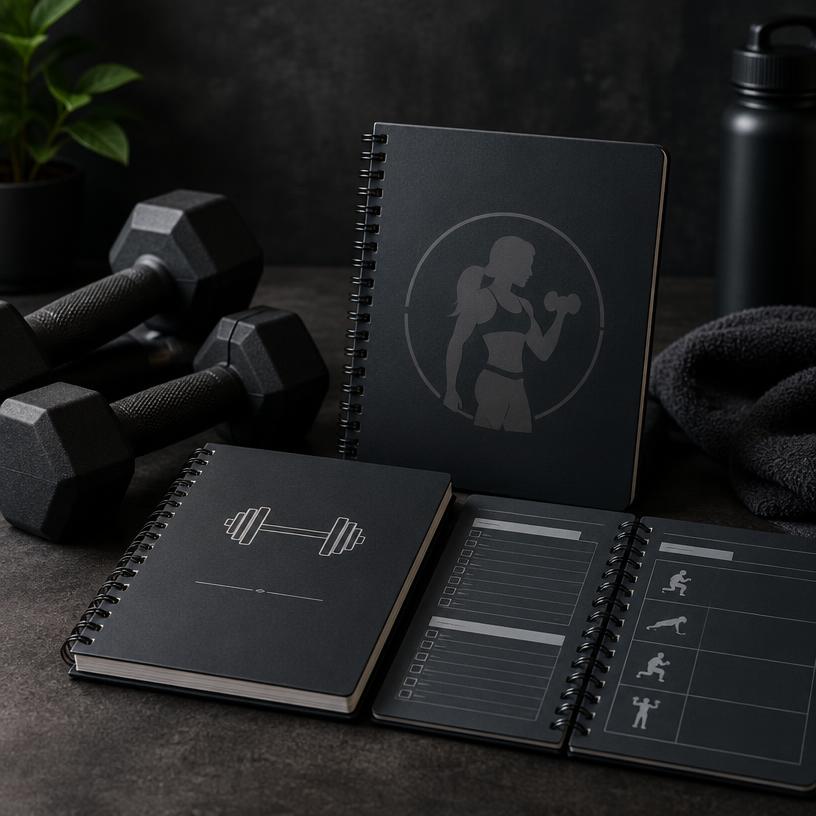 30-Day Home Strength Training Routine Workbooks